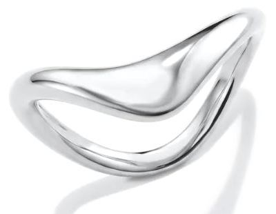 Thomas Sabo Sterling Silver Wave Ring - 50