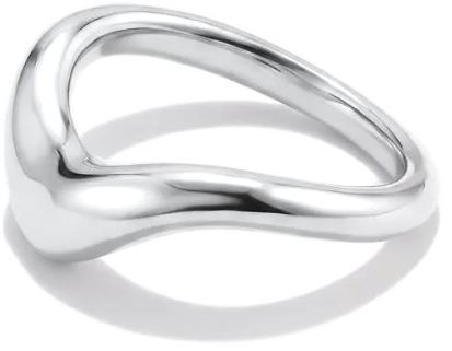 Thomas Sabo Sterling Silver Wave Ring - 58