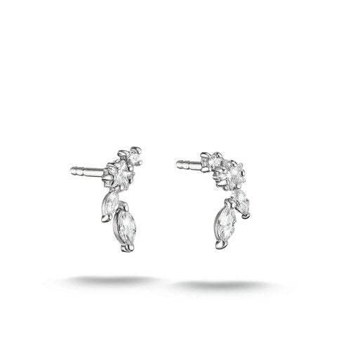 Thomas Sabo Sterling Silver Multi Shape CZ Stud Earrings