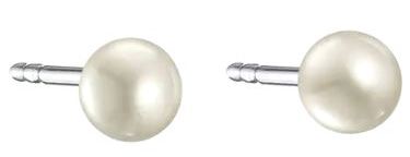 Thomas Sabo Sterling Silver Freshwater Pearl Stud Earrings 5.20mm