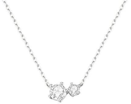 Ania Haie Gold Plated Open Circle Necklace 42.5-47.5cm