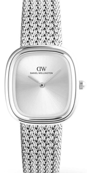 Daniel Wellington Margot Braided Mesh Unitone Silver Watch