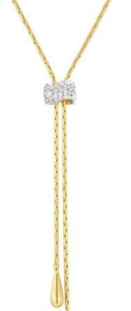 Ania Haie Gold Teardrop Slider Necklace