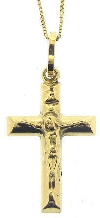 18Y Cross & Box Link Chain 20"