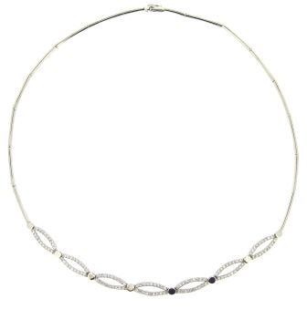 The Vintage Collection - Vintage / Preowned Estate - 9ct White Gold Cubic Zirconia Necklet