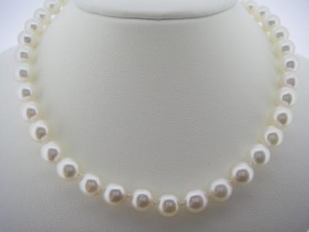 9ct Yellow Gold Freshwater Pearl Necklace