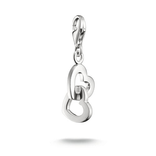 Thomas Sabo Silver Intertwined Heart Charm
