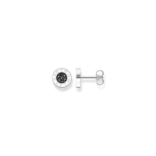 Thomas Sabo Silver Black CZ Earstuds