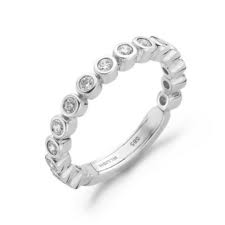 Blush 14ct CZ Ring 52