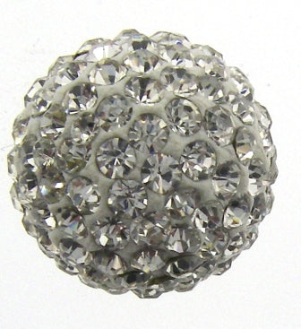 White Disco Pendant