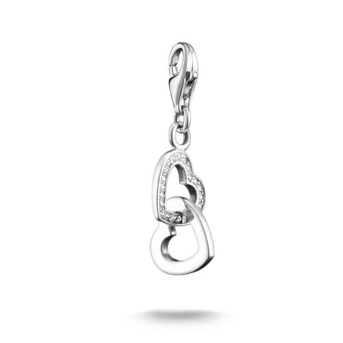 Thomas Sabo Double Twined Heart Charm