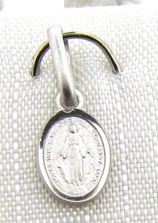 Silver Miraculous Medal - No Chain