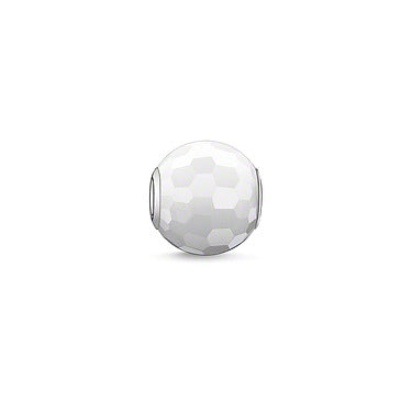 Thomas Sabo Karma Bead White Jade Bracelet