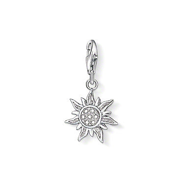 Thomas Sabo Sterling Silver Sun Charm