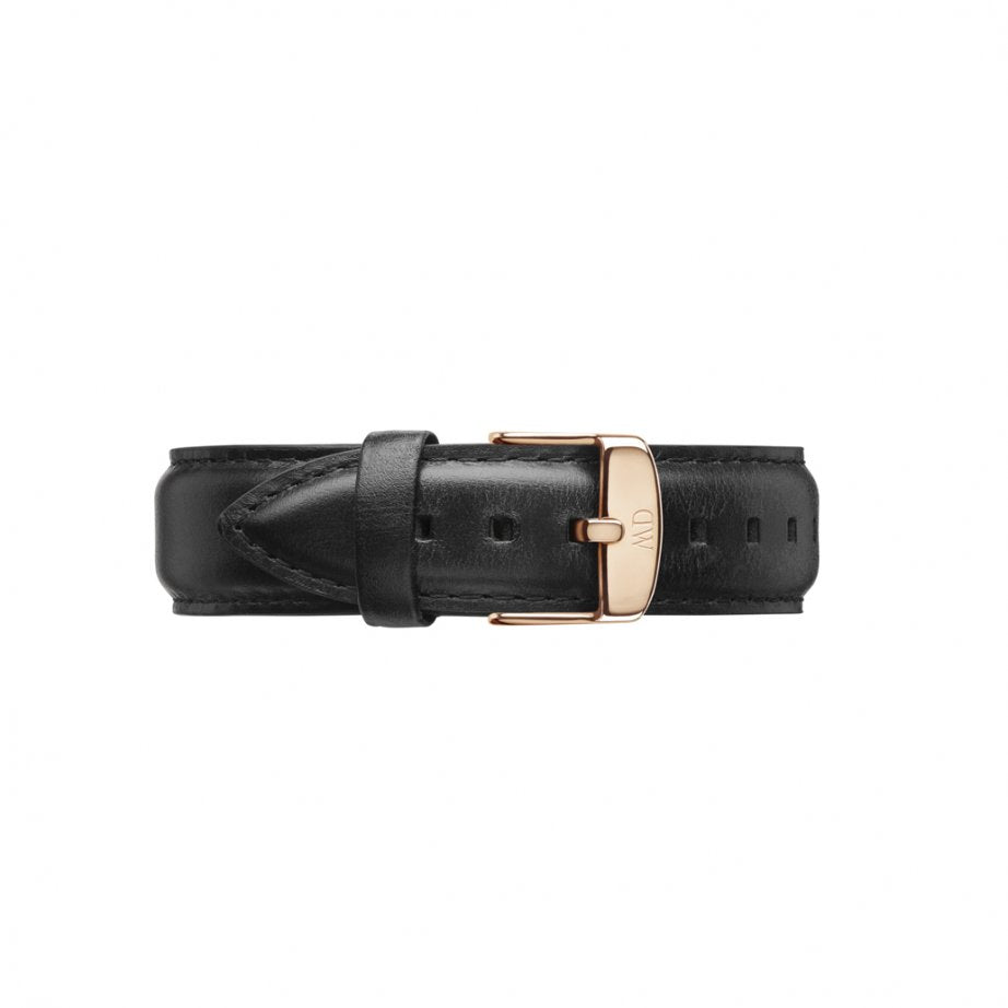 Daniel Wellington Watch Band Classic Sheffield Black 20mm Strap