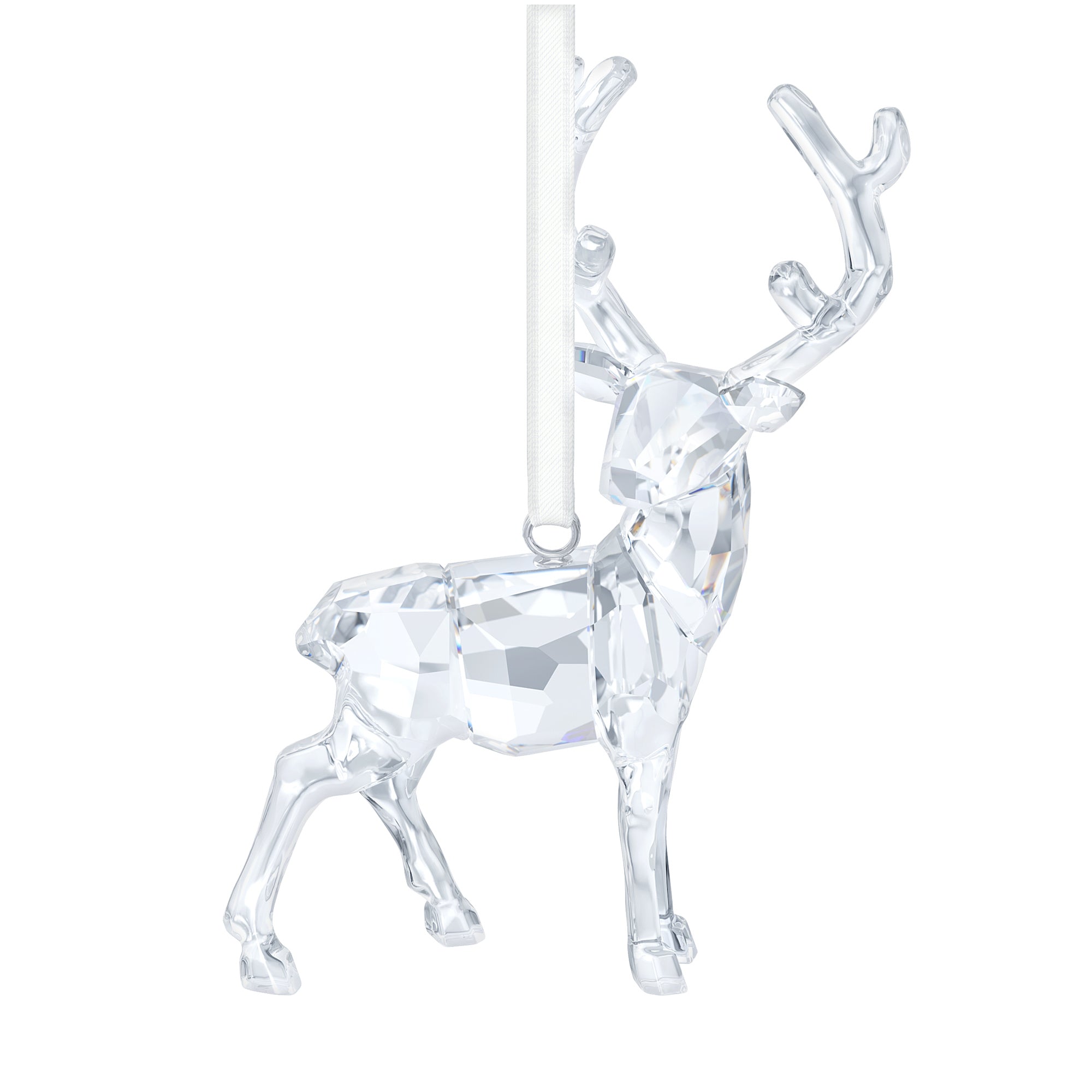 Swarovski Crystal Stag Deer Ornament Figurine