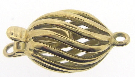 18ct Yellow Gold Jewellery Clasp Necklace