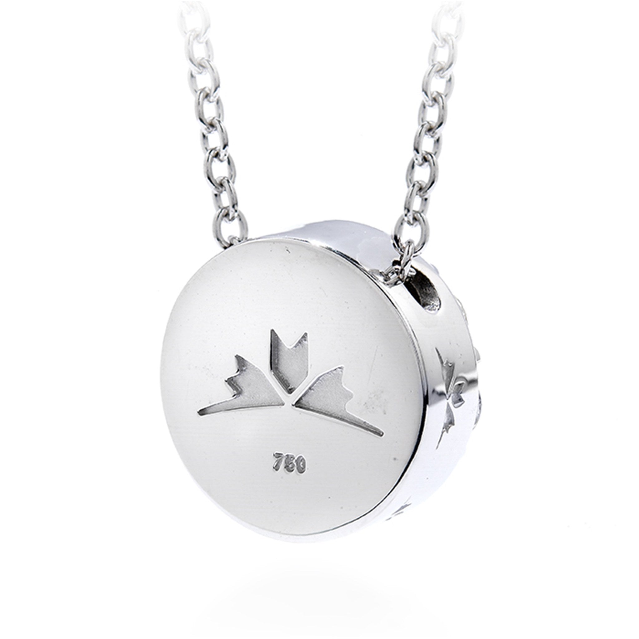 Hearts On Fire 18ct White Gold 0.25ct Fulfillment Pendant Necklace