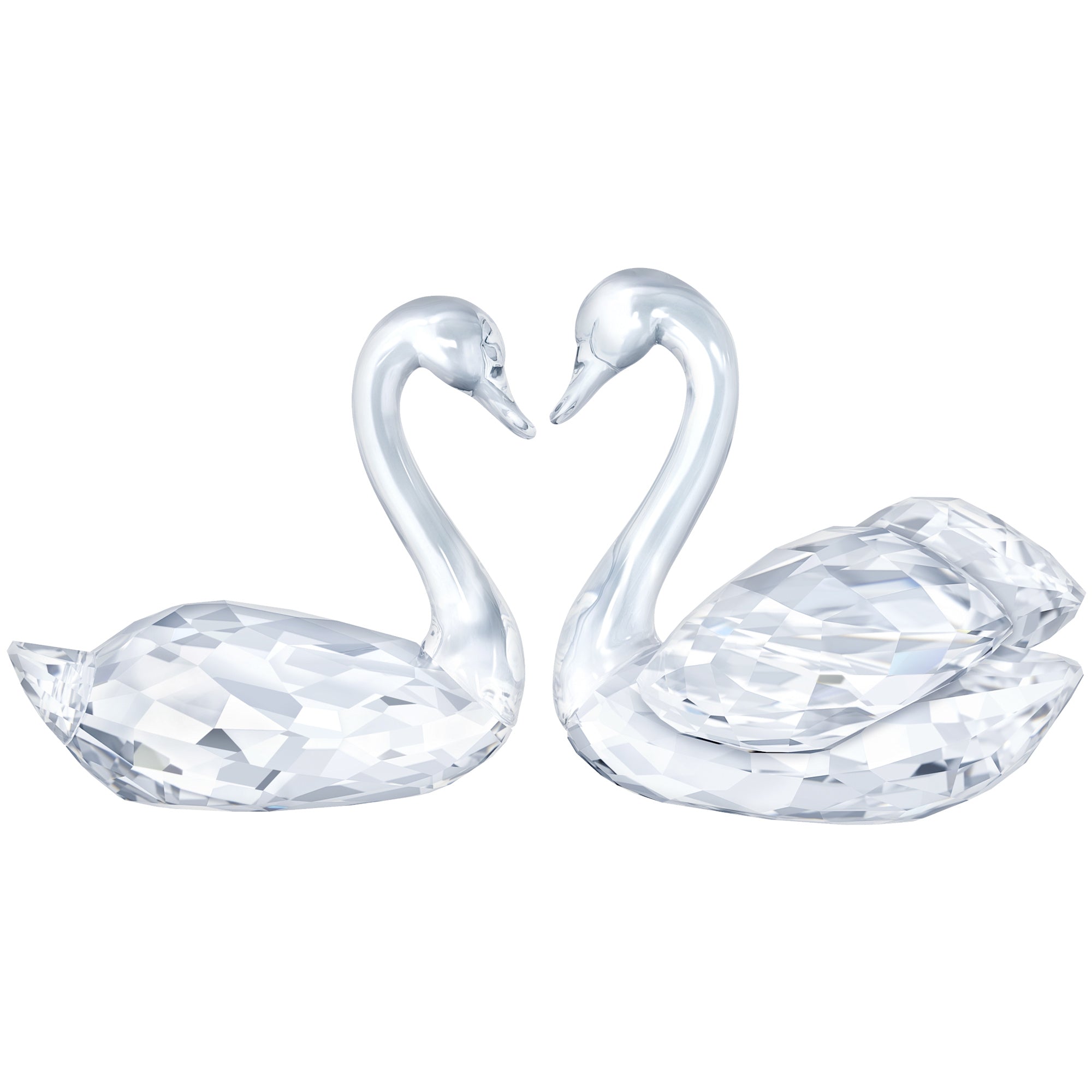 Swarovski Swan Couple Figurine