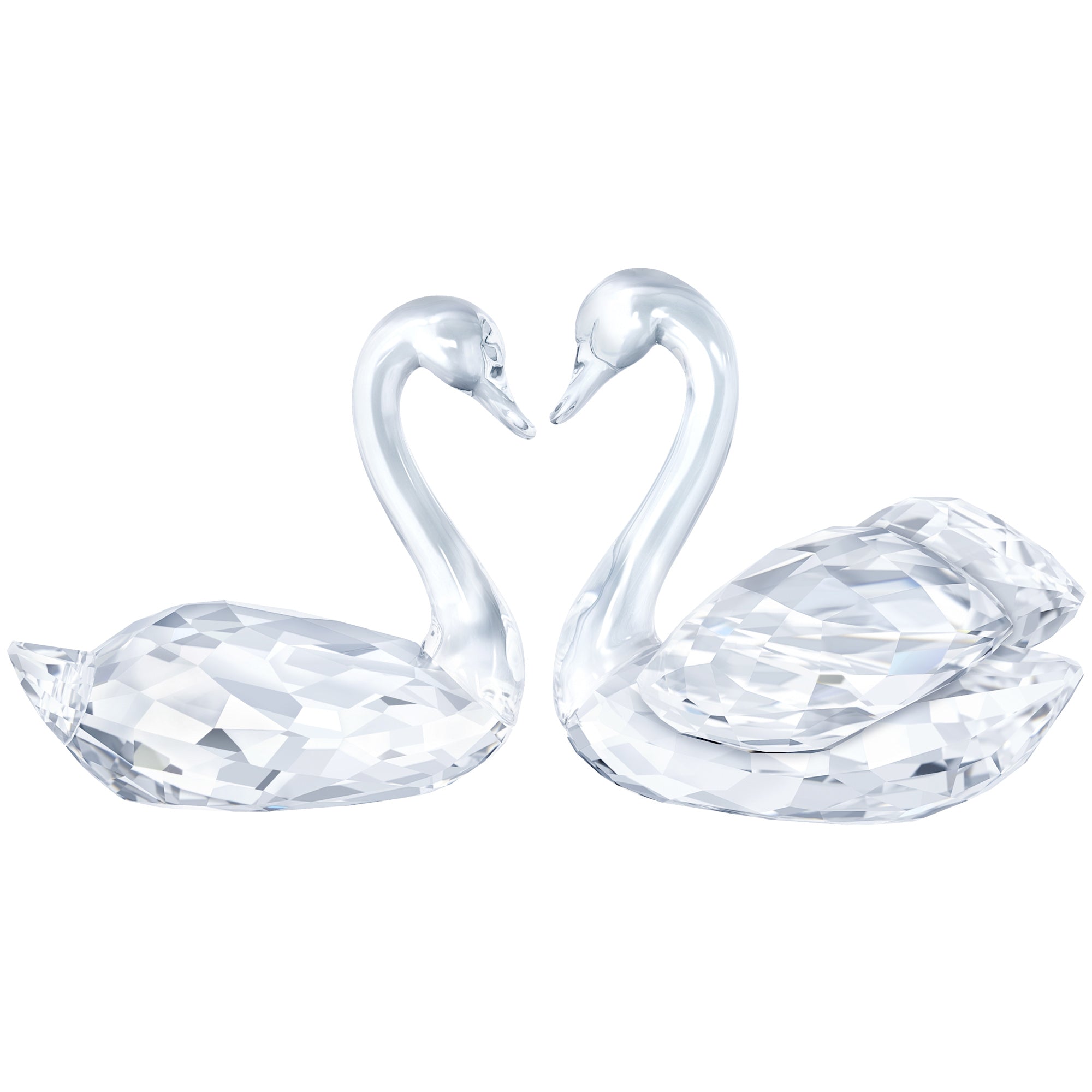 Swarovski Swan Couple Figurine