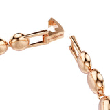 Swarovski Una Angelic Tennis Bracelet - Rose Gold Plated with Crystal Pave - M