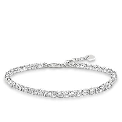 Thomas Sabo Sterling Silver Tennis Bracelet with Cubic Zirconia