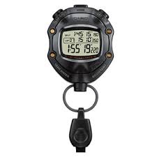 Casio Digital Stop Watch Black 62 mm watch Watch