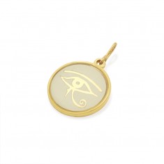 Two Tone Eye Of Horus Charm