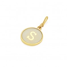 Two Tone Initial S Charm