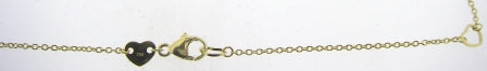 Hearts On Fire 18ct Yellow Gold Lightweight Cable Chain 18'