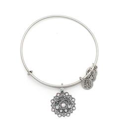 Russian Silver Maid of Honor Expandable Wire Bracelet