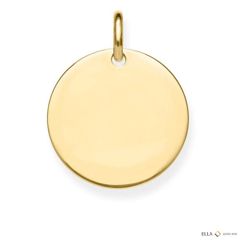Thomas Sabo Yellow Gold Plated Sterling Silver Pendant