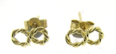 9ct Yellow Gold Small Hoop Earrings