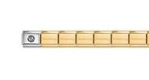 Nomination Classic Gold Stainless Steel Base Bracelet - 14 Composable Links