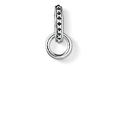Thomas Sabo Sterling Silver Blackened Charm Carrier