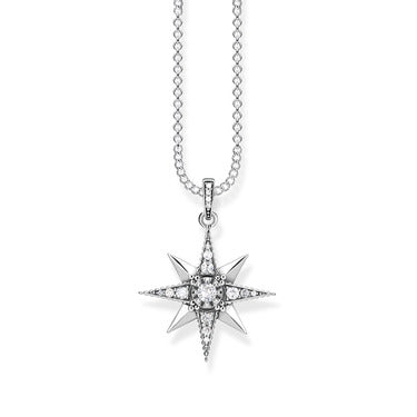 Thomas Sabo Sterling Silver Glam & Soul Star Pendant with Cubic Zirconia Necklace