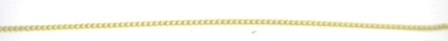 9ct Yellow Gold Fine Curb Link Chain, 45cm