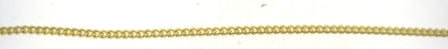 Classic 9ct Yellow Gold Chain, 40cm