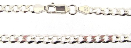 Sterling Silver 55cm 120 Curb Chain
