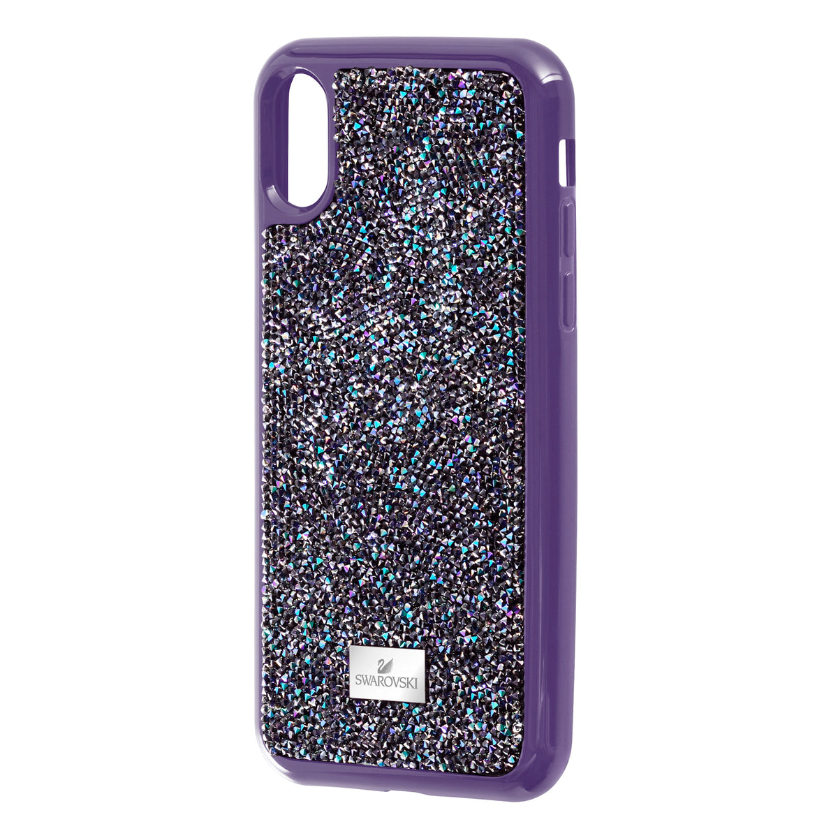 Swarovski Glam Rock Smartphone Case with Bumper, iPhone® X/XS, Purple