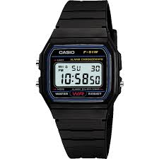 Casio Gents Classic Digital Watch Black 38mm watch