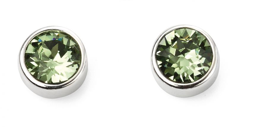 Sterling Silver August Birthstone Earrings