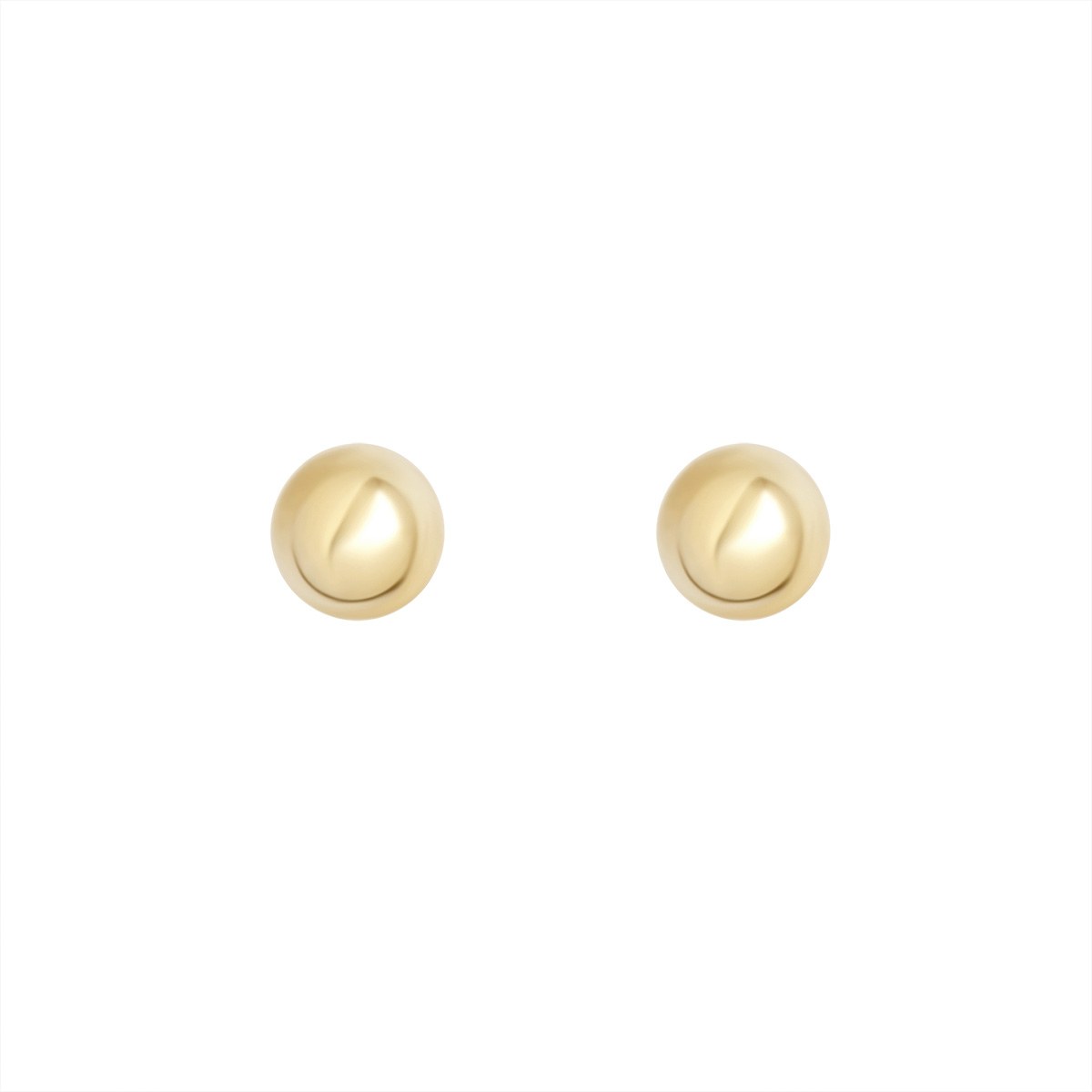 9ct Yellow Gold 3mm Ball Stud Earrings