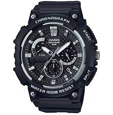 Casio Gents Chronograph Watch Black 51mm watch