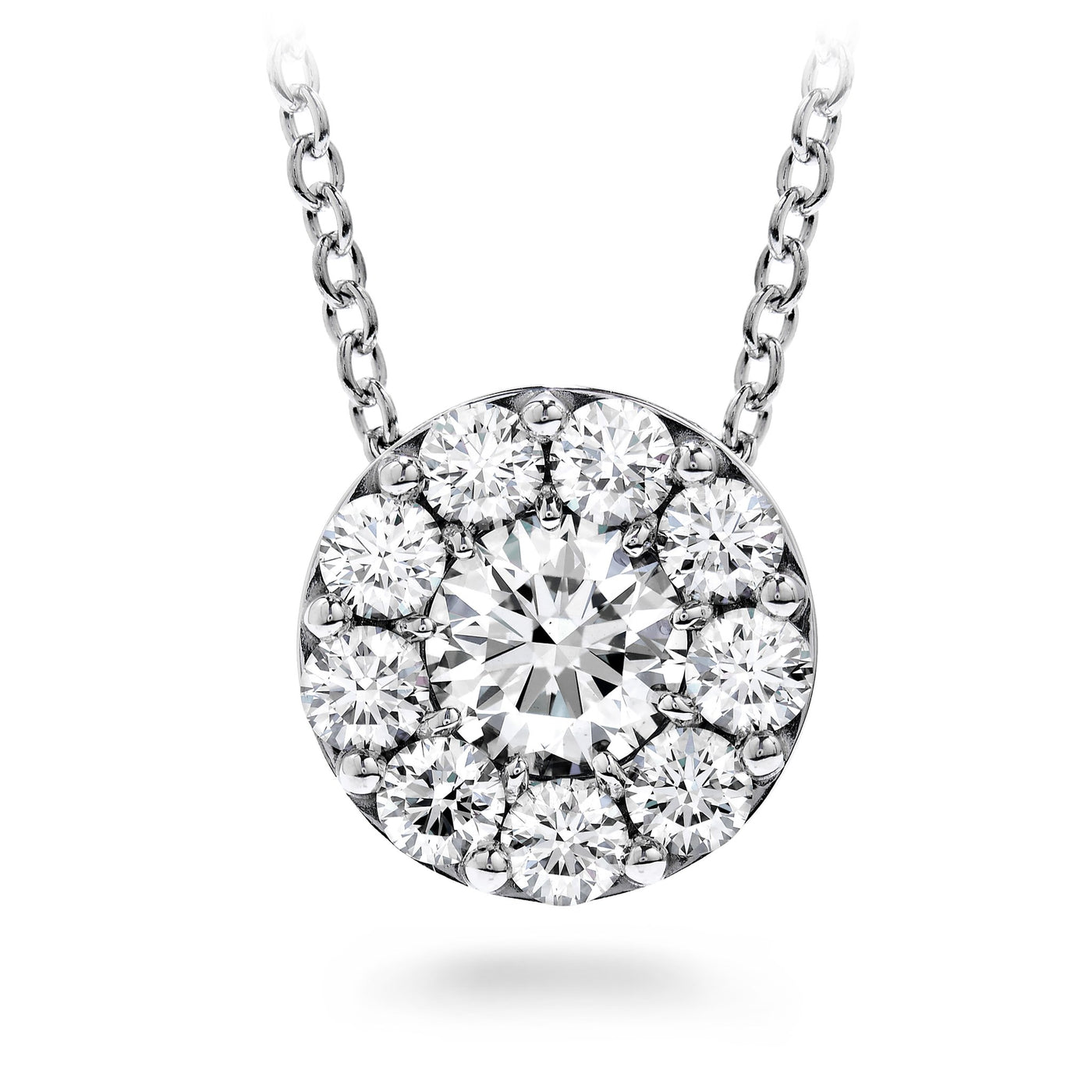 Hearts On Fire 18ct Yellow Gold 0.25ct Fulfillment Pendant Necklace