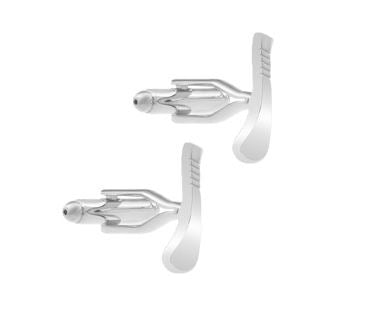 Hurley Silver Plated Cufflinks