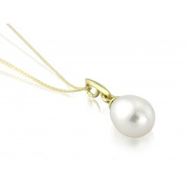 9ct Yellow Gold Freshwater Pearl Pendant