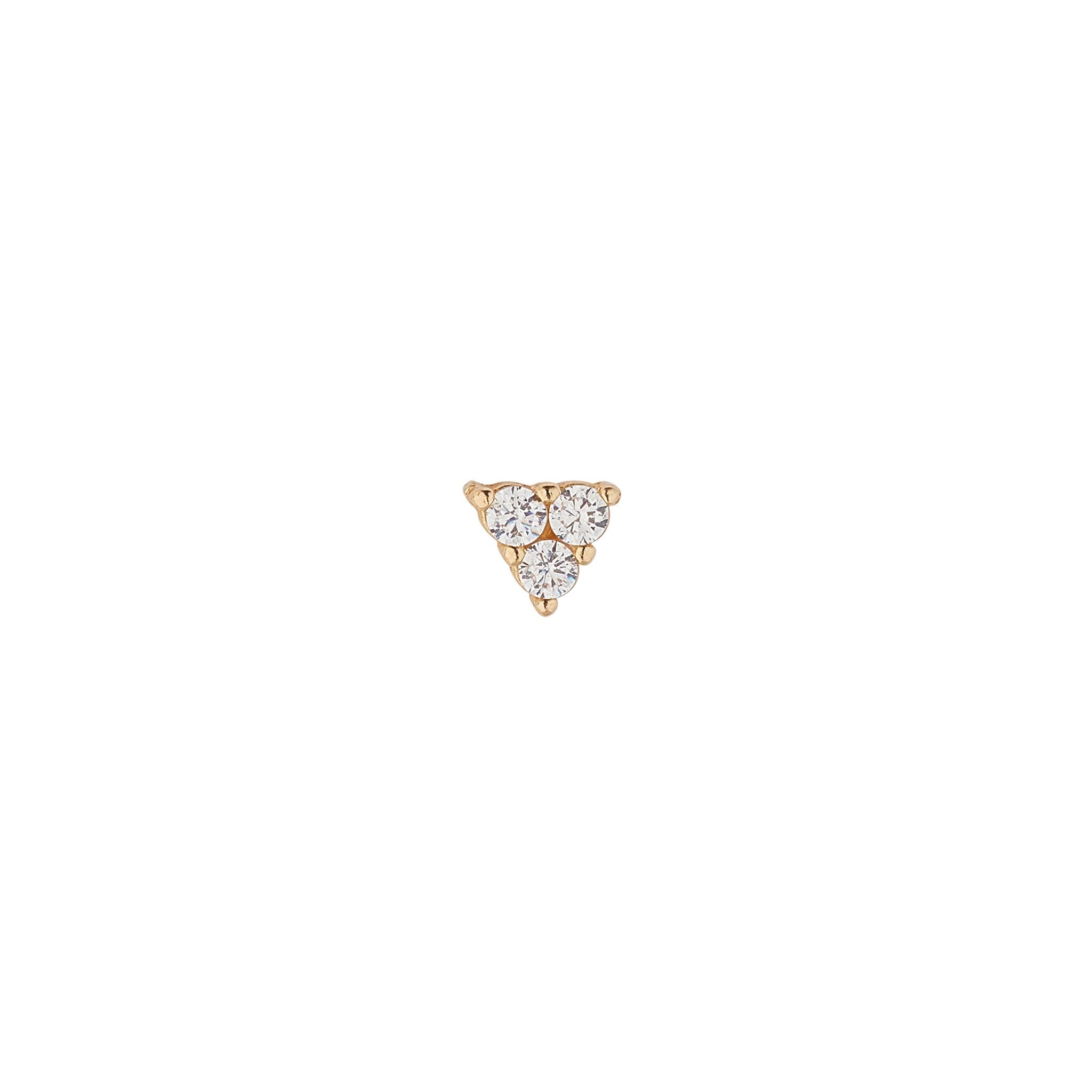 9ct Yellow Gold Heart Hoop Earrings