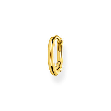 Thomas Sabo Yellow Gold Plated Sterling Silver Single Hoop Earring Earrings