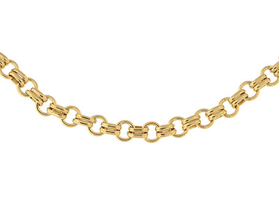 9ct Yellow Gold Handmade Chain Necklace